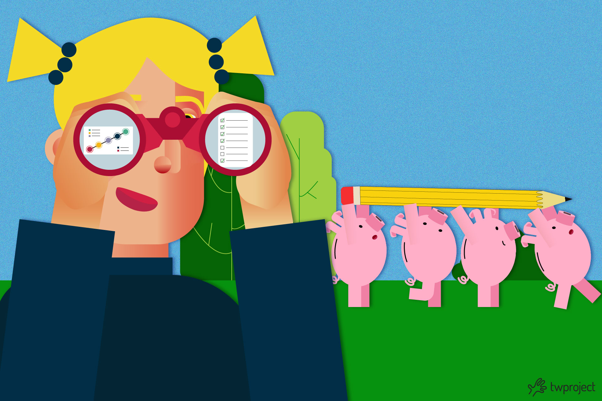 Visibilità del progetto- come tenere tutti allineati twproject project management software