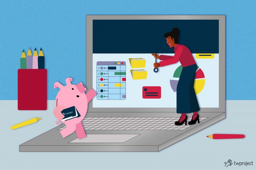 Abandoning a project Twproject helps you get clarity project software management