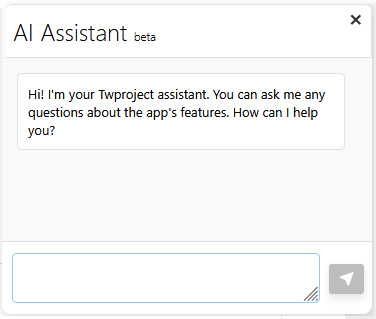 AI Assistant Twproject