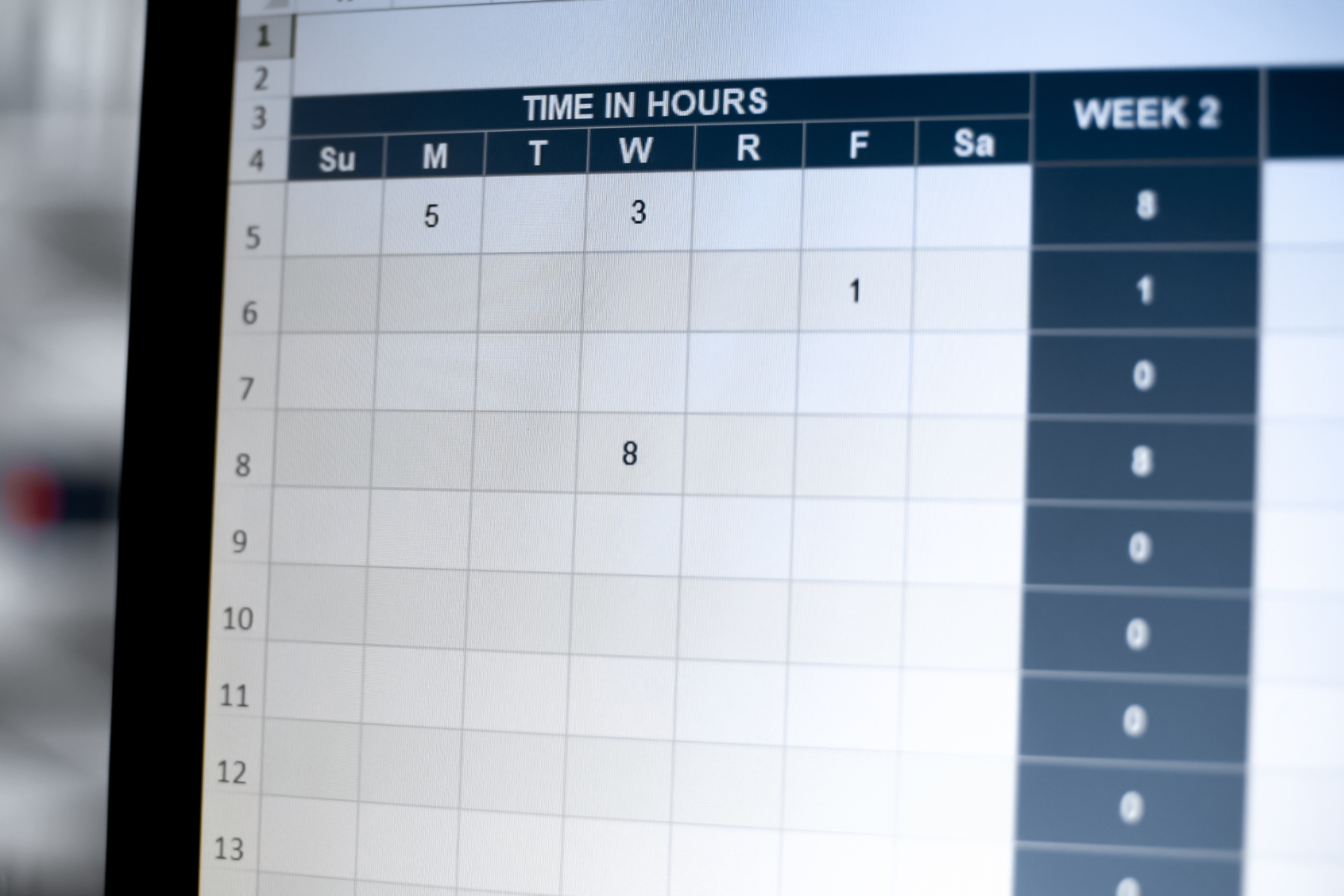 calcolo ore di lavoro