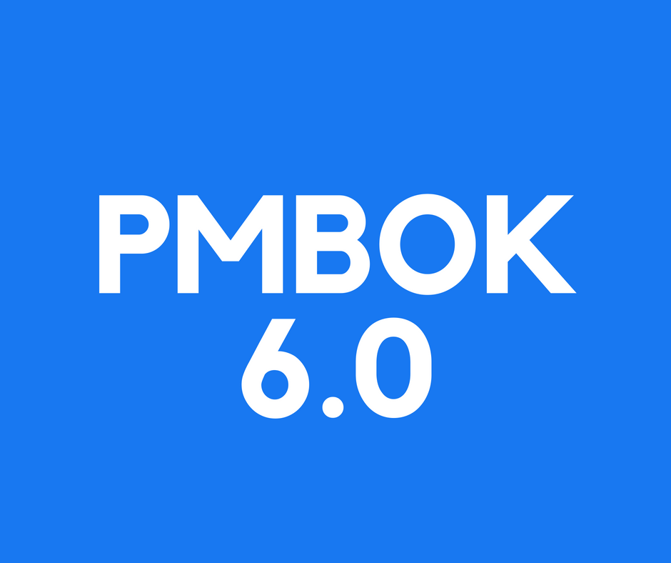 the sixth edition of the PMbok